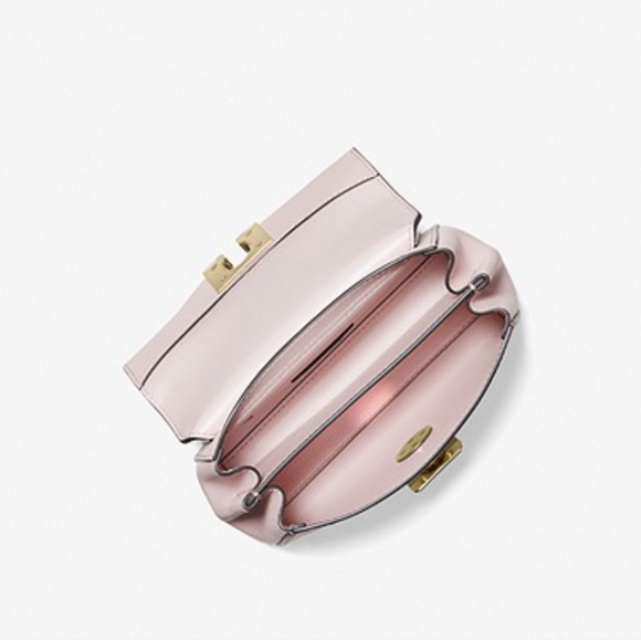 Michael Kors Lita Small Leather Crossbody Bag - Picture 2 of 7